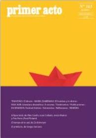 La revista Primer Acto, Premio Talía en la categoría de Estudios y divulgación de las Artes Escénicas