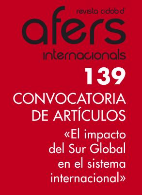 CIDOB lanza una convocatoria de artículos