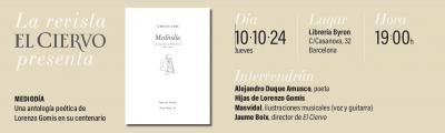 Presentación de Mediodía, editada por la revista El Ciervo