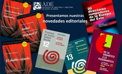 Las publicaciones de la ADE en el Salón Internacional del Libro Teatral