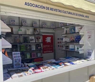 Las revistas culturales, en la caseta 14 de la Feria del Libro de Madrid