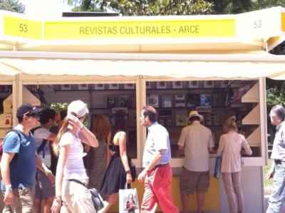 ARCE, la caseta de las Revistas Culturales en la Feria de Madrid
