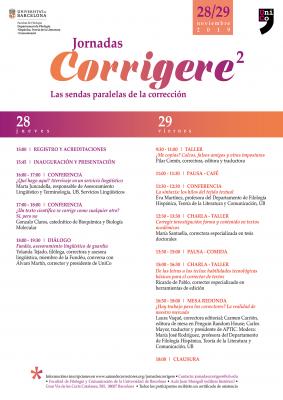 UniCo organiza la segunda edición de Corrigere en Barcelona con el lema “Las sendas paralelas de la corrección”