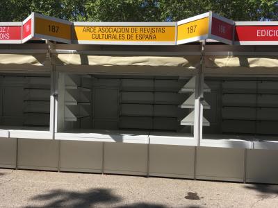 ARCE, el espacio de las revistas culturales en la Feria del Libro de Madrid (caseta 187)