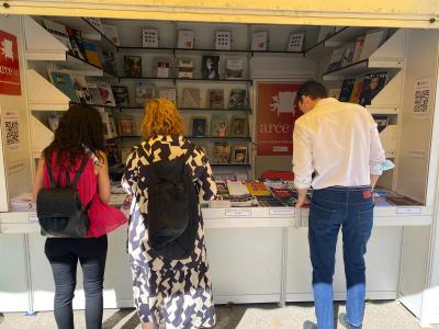 Las revistas culturales, en la caseta 38 de la Feria del Libro de Madrid
