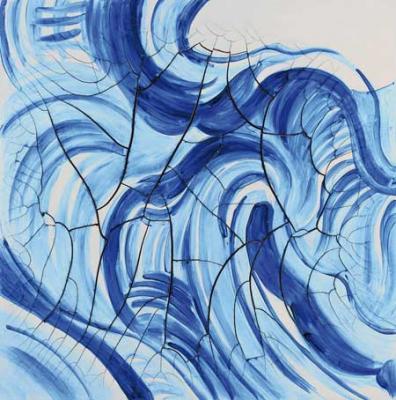 Foto Adriana Varejão. Celacanto provoca maremoto (detalle), 2004. CortesÃa de la artista Foto Adriana Varejão. Celacanto provoca maremoto (detalle), 2004. CortesÃa de la artista