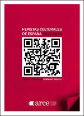 Nuevo Catálogo de Revistas Culturales de España 2012-2013, disponible en PDF