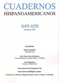 Cuadernos Hispanoamericanos 649-650
